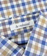 be released（ビーリリースト）カジュアルシャツ 青 サイズ:-(M位) レディース/2200648520351