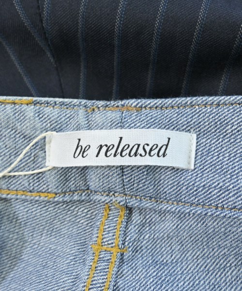 be released（ビーリリースト）ショートパンツ 青 サイズ:-(M位) レディース/2200648520399