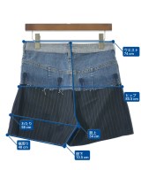 be released（ビーリリースト）ショートパンツ 青 サイズ:-(M位) レディース/2200648520399