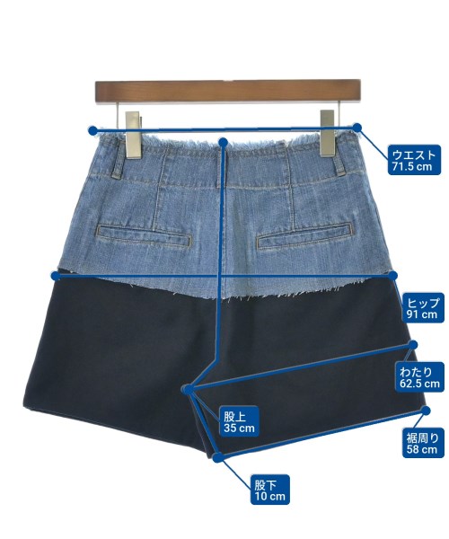 be released（ビーリリースト）ショートパンツ 紺 サイズ:-(M位) レディース/2200648520405