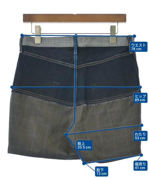 be released（ビーリリースト）ショートパンツ 紺 サイズ:-(M位) レディース/2200648520412