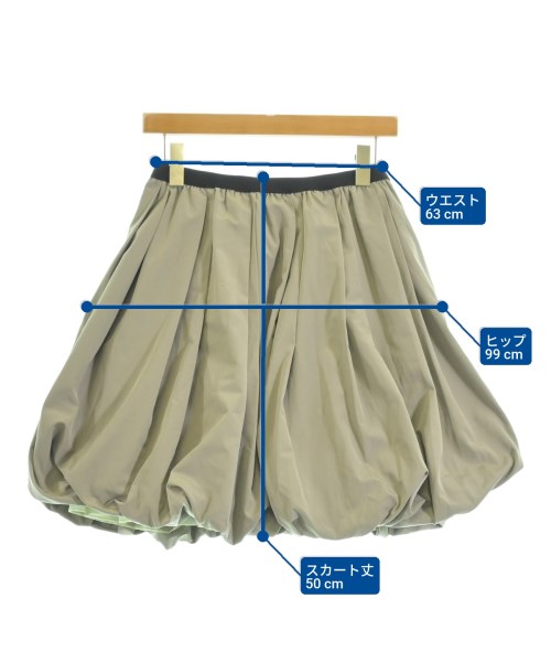 be released（ビーリリースト）ひざ丈スカート グレー サイズ:-(M位) レディース/2200648520436