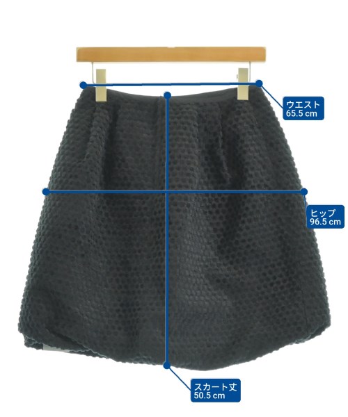 be released（ビーリリースト）ひざ丈スカート 黒 サイズ:-(S位) レディース/2200648520450