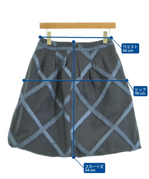 be released（ビーリリースト）ひざ丈スカート 紺 サイズ:-(S位) レディース/2200648520467