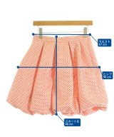 be released（ビーリリースト）ひざ丈スカート オレンジ サイズ:-(S位) レディース/2200648520481