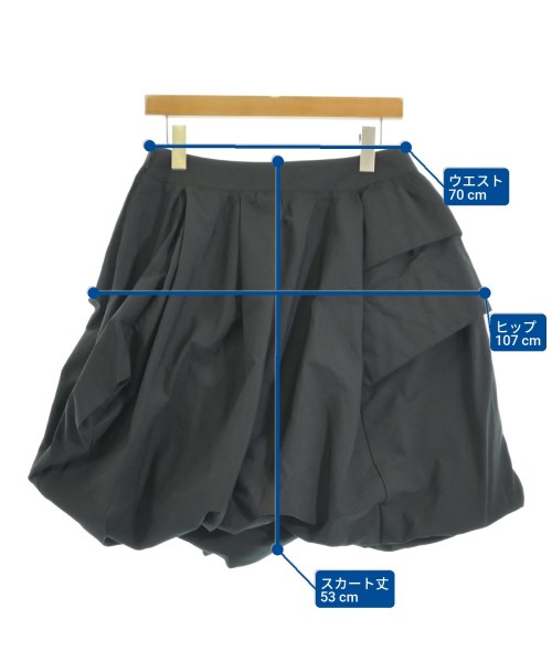 be released（ビーリリースト）ひざ丈スカート 黒 サイズ:-(M位) レディース/2200648520511