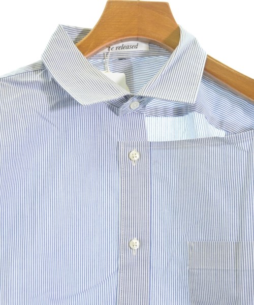 be released（ビーリリースト）カジュアルシャツ 青 サイズ:F レディース/2200648520542