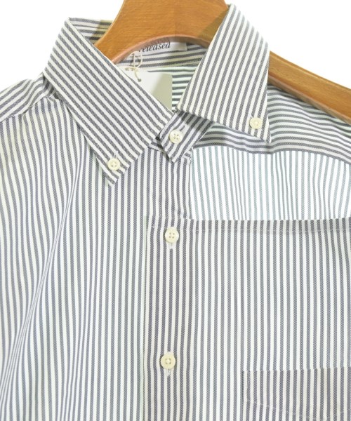 be released（ビーリリースト）カジュアルシャツ 紺 サイズ:F レディース/2200648520573