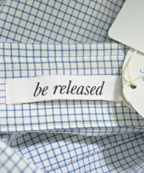 be released（ビーリリースト）カジュアルシャツ 白 サイズ:F レディース/2200648520580