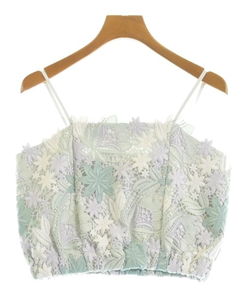 be released(ビーリリースト)ブラウス 緑 サイズ:-(XS位)/2200648520634