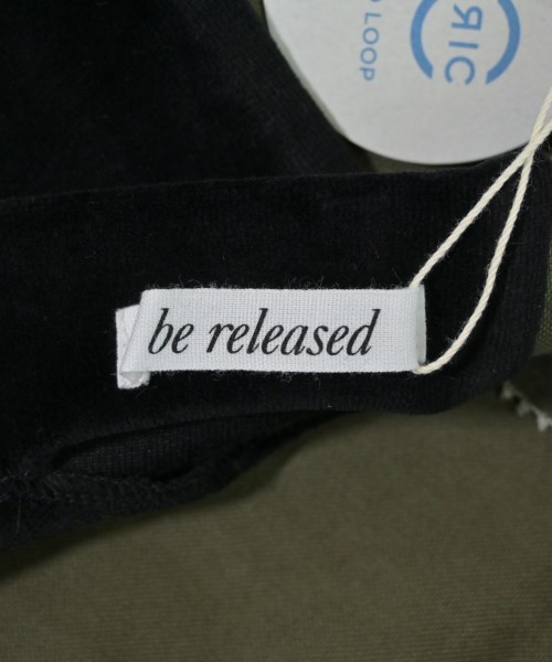 be released（ビーリリースト）Tシャツ・カットソー カーキ サイズ:-(XS位) レディース/2200648520733