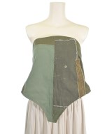 be released（ビーリリースト）Tシャツ・カットソー カーキ サイズ:-(XS位) レディース/2200648520733