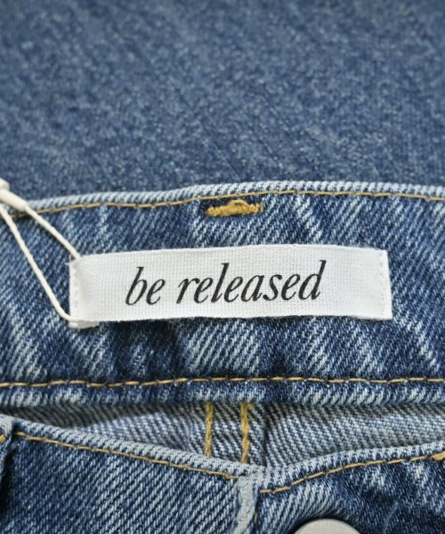 be released（ビーリリースト）デニムパンツ 青 サイズ:-(M位) レディース/2200648520825