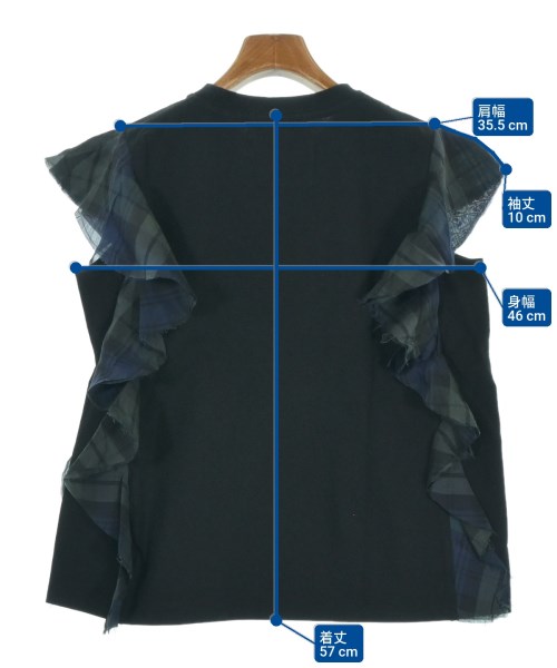 be released（ビーリリースト）ノースリーブ 黒 サイズ:F レディース/2200648520924