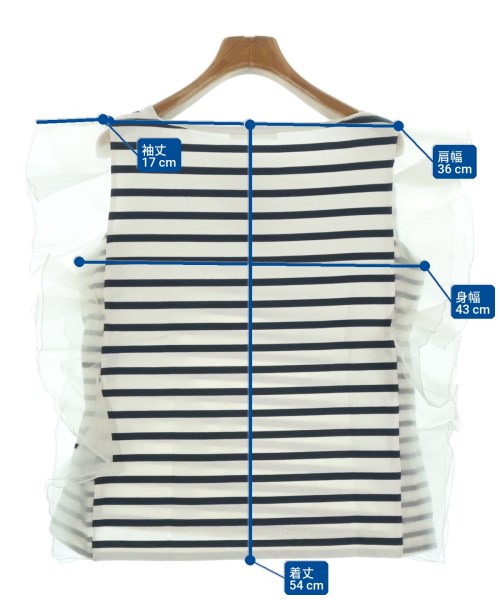 be released（ビーリリースト）ノースリーブ 白 サイズ:F レディース/2200648520948