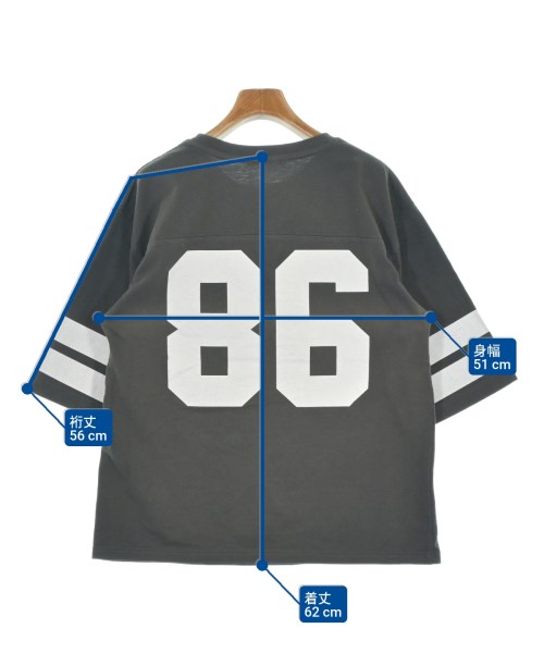 be released（ビーリリースト）Tシャツ・カットソー グレー サイズ:F レディース/2200648520962