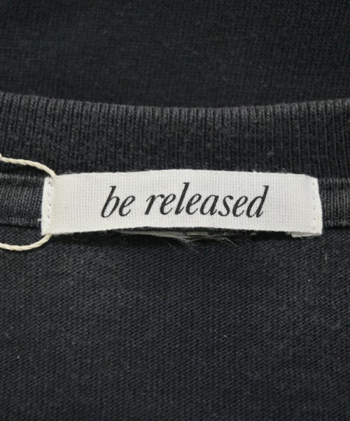 be released（ビーリリースト）Tシャツ・カットソー 黒 サイズ:F レディース/2200648520986