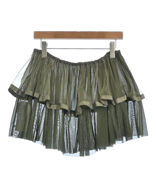 be released（ビーリリースト）ひざ丈スカート カーキ サイズ:-(L位) レディース/2200648520993