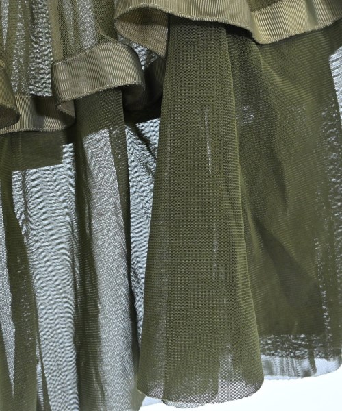 be released（ビーリリースト）ひざ丈スカート カーキ サイズ:-(L位) レディース/2200648520993