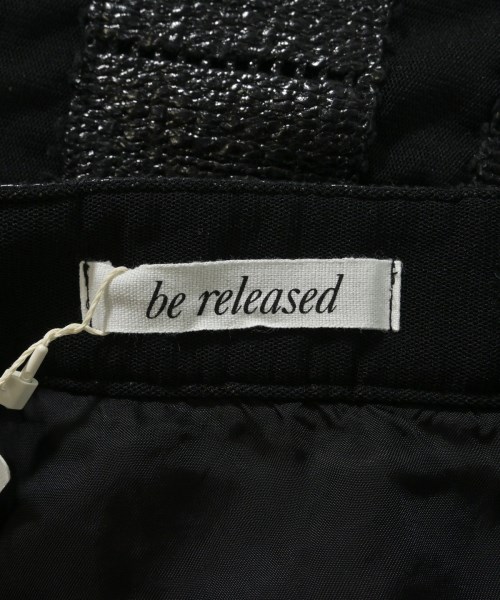 be released（ビーリリースト）ロング・マキシ丈スカート 黒 サイズ:-(XS位) レディース/2200648521143