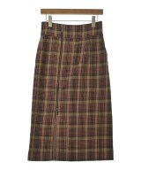 be released（ビーリリースト）ロング・マキシ丈スカート オレンジ サイズ:-(M位) レディース/2200648521167