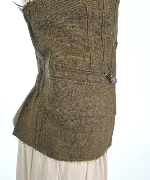 be released（ビーリリースト）カジュアルシャツ 茶 サイズ:-(XS位) レディース/2200648521297