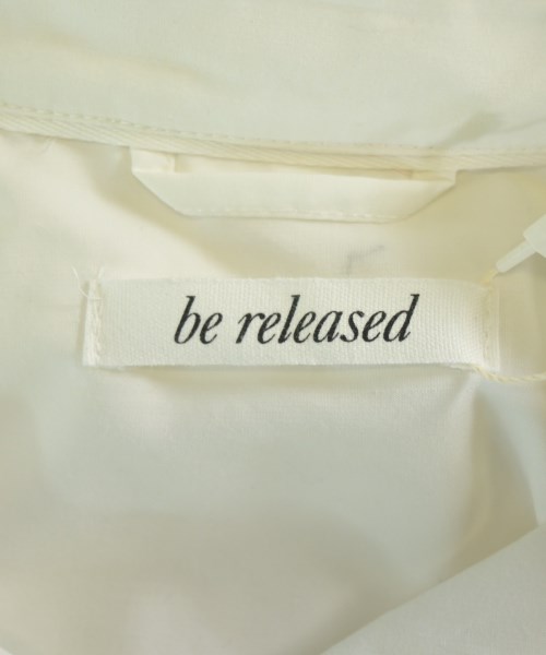 be released（ビーリリースト）カジュアルシャツ 白 サイズ:F レディース/2200648521334