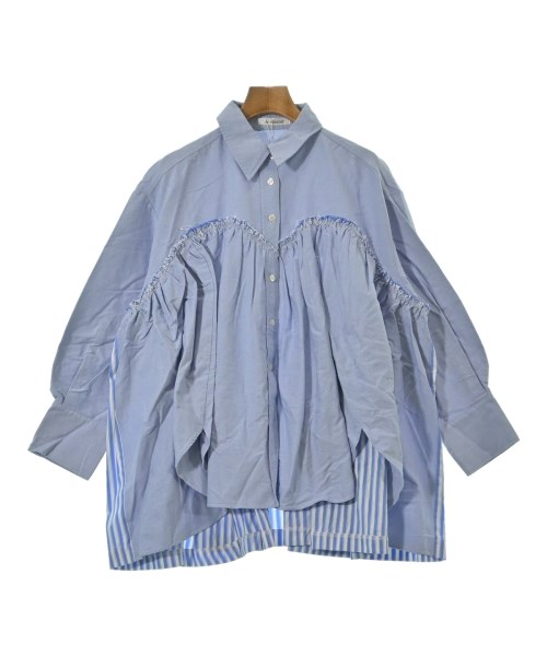 be released(ビーリリースト)カジュアルシャツ 青 サイズ:F/2200648521372