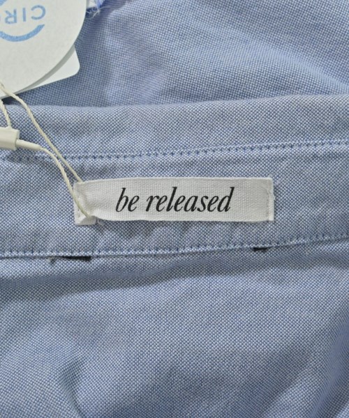 be released（ビーリリースト）カジュアルシャツ 青 サイズ:F レディース/2200648521372