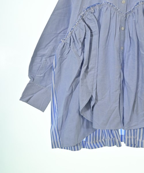 be released（ビーリリースト）カジュアルシャツ 青 サイズ:F レディース/2200648521372