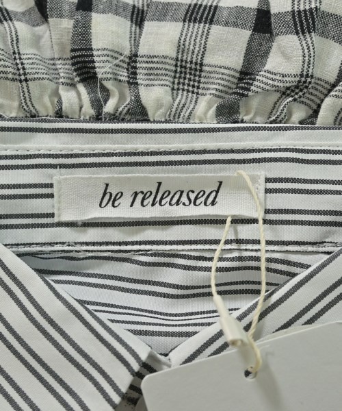 be released（ビーリリースト）カジュアルシャツ 白 サイズ:F レディース/2200648521389