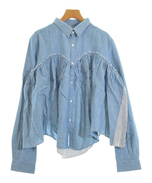 be released(ビーリリースト)カジュアルシャツ 青 サイズ:F/2200648521426