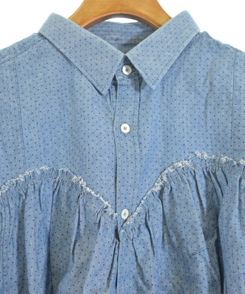 be released（ビーリリースト）カジュアルシャツ 青 サイズ:F レディース/2200648521426