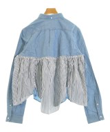 be released（ビーリリースト）カジュアルシャツ 青 サイズ:F レディース/2200648521426