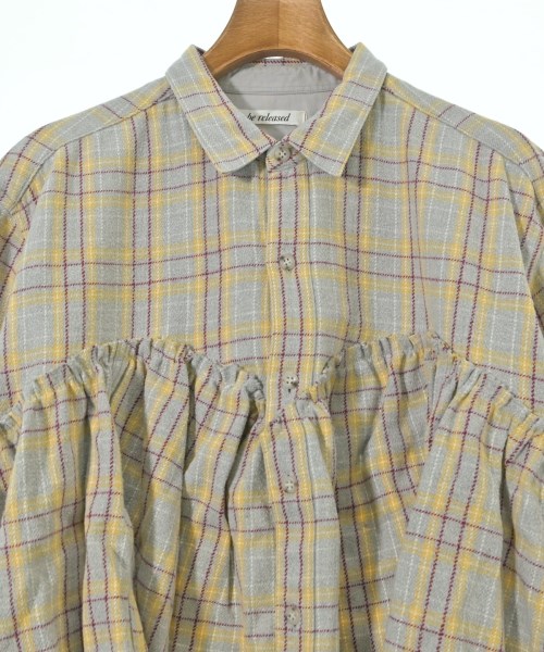 be released（ビーリリースト）カジュアルシャツ グレー サイズ:F レディース/2200648521433