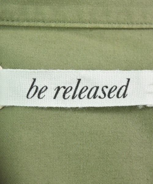 be released（ビーリリースト）カジュアルシャツ カーキ サイズ:F レディース/2200648521457