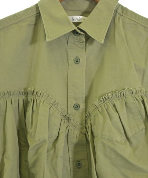 be released（ビーリリースト）カジュアルシャツ カーキ サイズ:F レディース/2200648521457