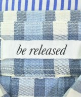 be released（ビーリリースト）カジュアルシャツ 青 サイズ:-(XL位) レディース/2200648521464