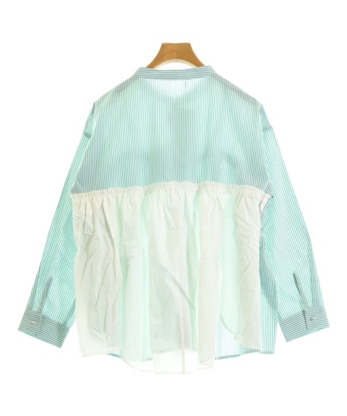 be released（ビーリリースト）カジュアルシャツ 緑 サイズ:F レディース/2200648521488
