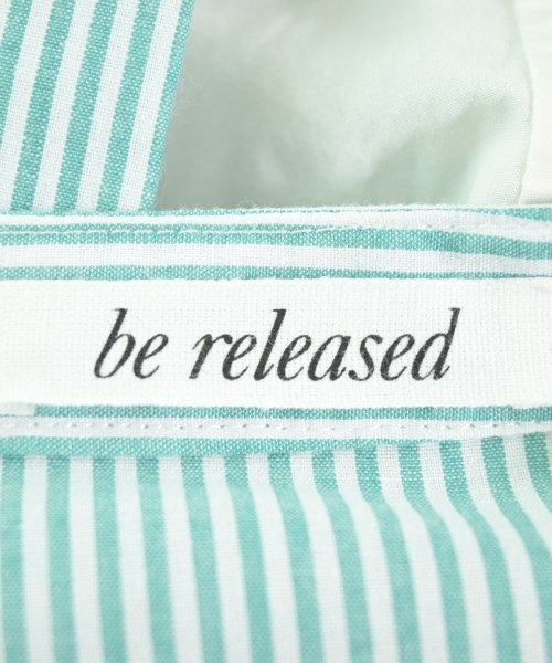 be released（ビーリリースト）カジュアルシャツ 緑 サイズ:F レディース/2200648521488