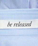 be released（ビーリリースト）カジュアルシャツ 青 サイズ:F レディース/2200648521495