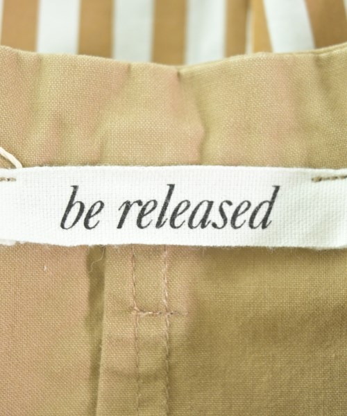 be released（ビーリリースト）カジュアルシャツ 茶 サイズ:F レディース/2200648521501