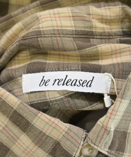 be released（ビーリリースト）カジュアルシャツ ベージュ サイズ:-(M位) レディース/2200648521600