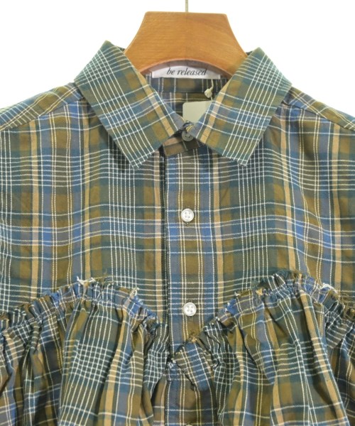 be released（ビーリリースト）カジュアルシャツ 茶 サイズ:-(M位) レディース/2200648521617