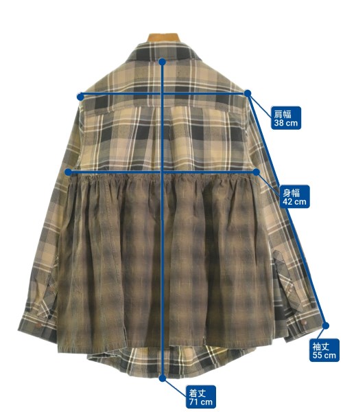 be released（ビーリリースト）カジュアルシャツ ベージュ サイズ:-(M位) レディース/2200648521624