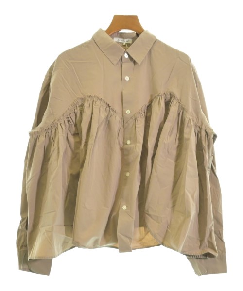 be released(ビーリリースト)カジュアルシャツ ベージュ サイズ:-(M位)/2200648521631