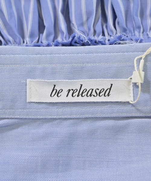 be released（ビーリリースト）カジュアルシャツ 青 サイズ:-(M位) レディース/2200648521655