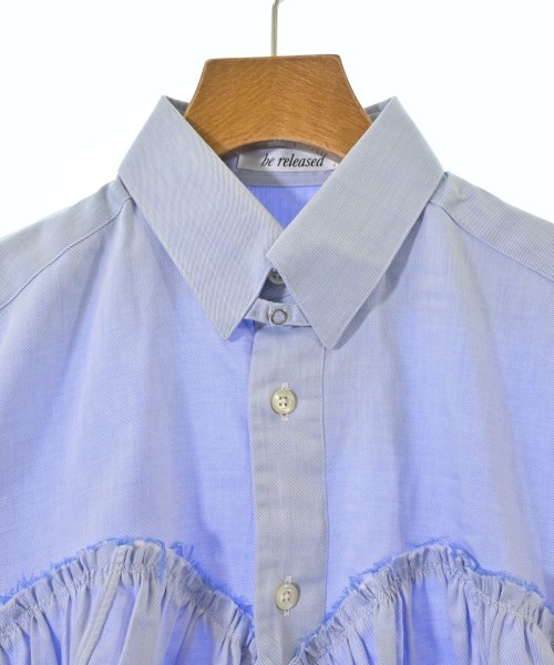 be released（ビーリリースト）カジュアルシャツ 青 サイズ:-(M位) レディース/2200648521655