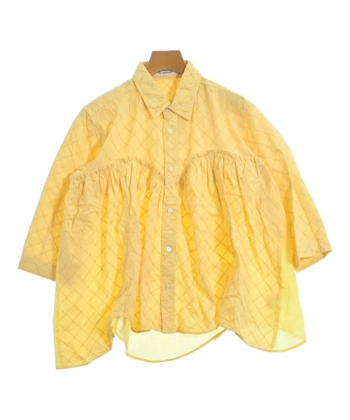 be released(ビーリリースト)カジュアルシャツ 黄 サイズ:-(M位)/2200648521662