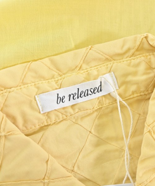 be released（ビーリリースト）カジュアルシャツ 黄 サイズ:-(M位) レディース/2200648521662
